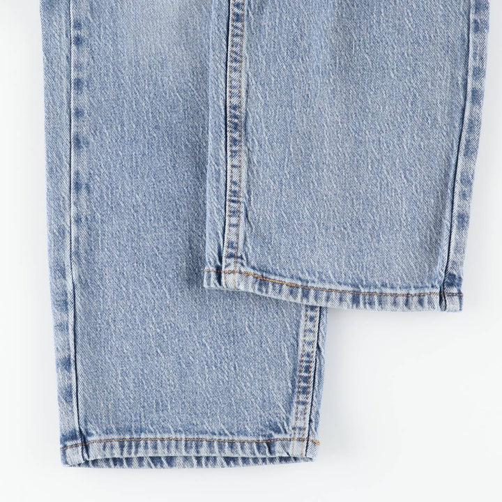 Levi's 505 tapered denim pants for men, size w36 cotton Blue type light blue Vintage Second Hand