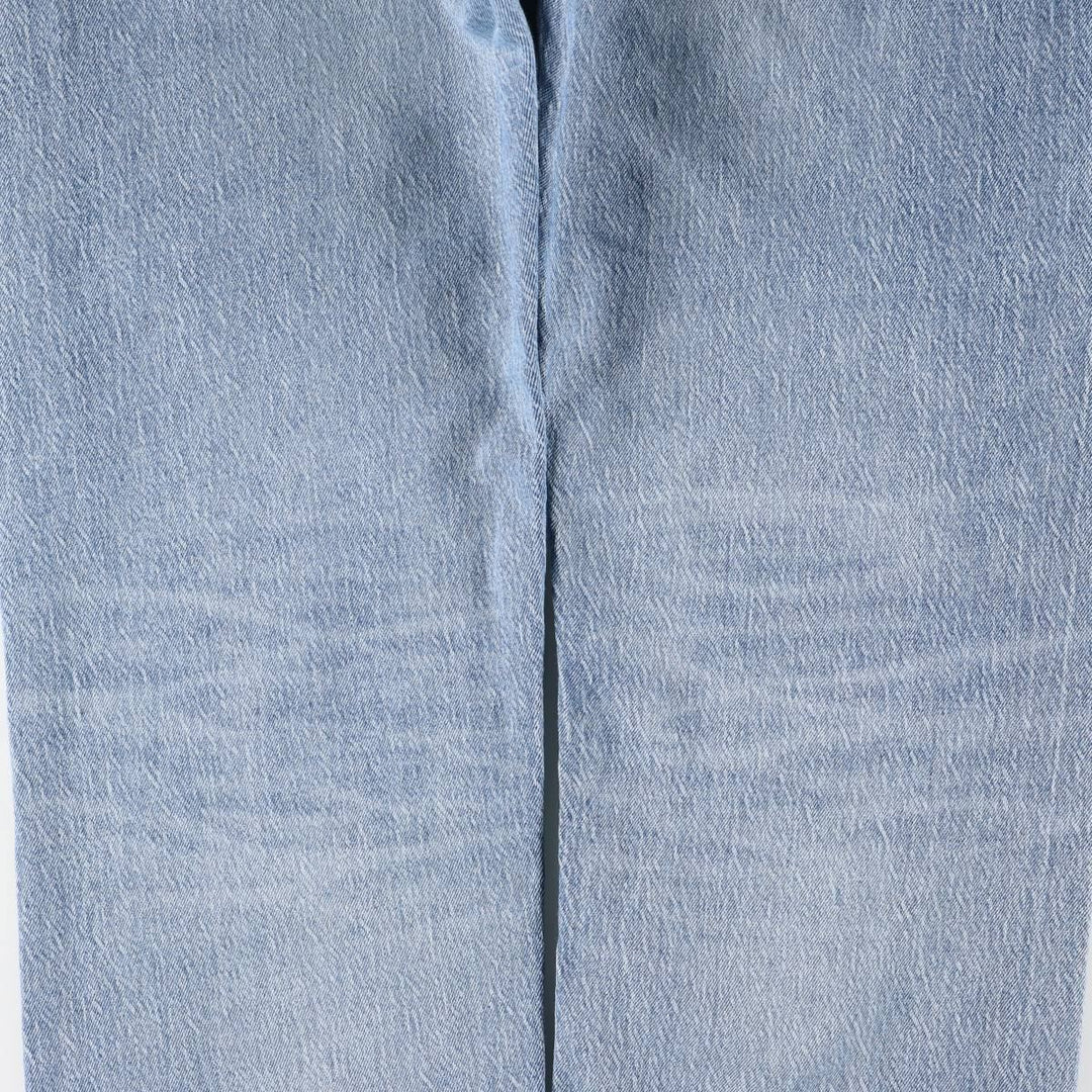 Levi's 505 tapered denim pants for men, size w36 cotton Blue type light blue Vintage Second Hand