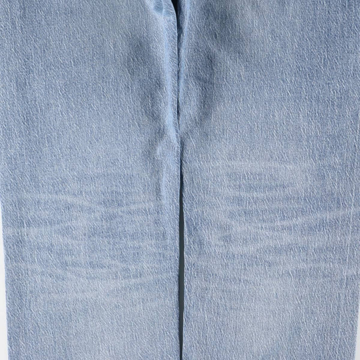 Levi's 505 tapered denim pants for men, size w36 cotton Blue type light blue Vintage Second Hand