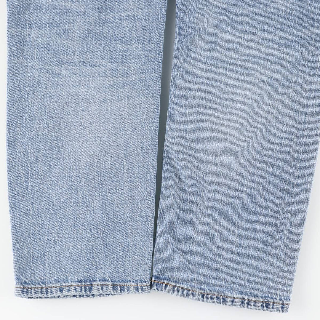 Levi's 505 tapered denim pants for men, size w36 cotton Blue type light blue Vintage Second Hand