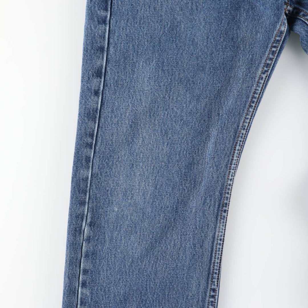 Levi's 505 Tapered Denim Pants, Men's Size 34, Zipper Fly cotton blue type Vintage Second Hand