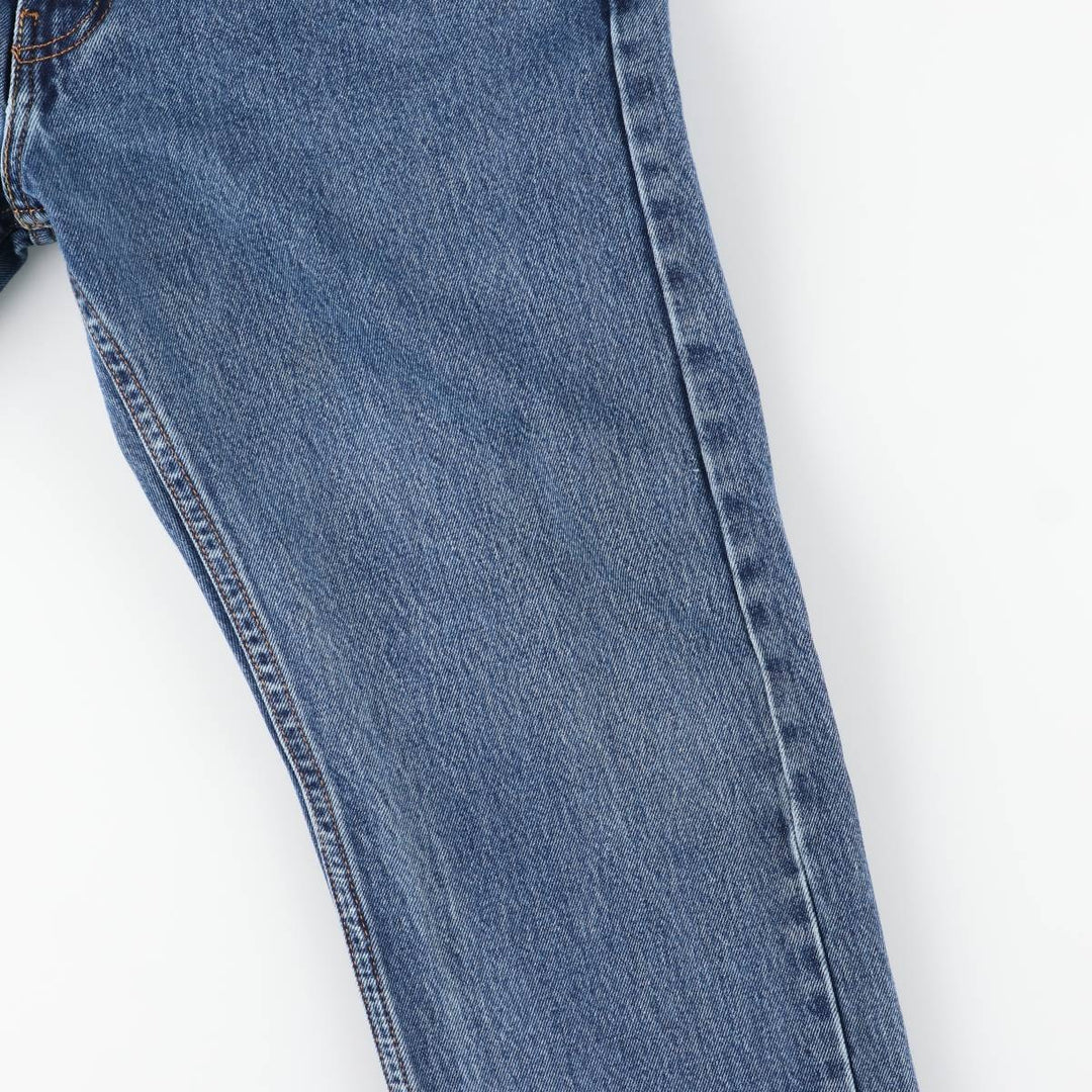 Levi's 505 Tapered Denim Pants, Men's Size 34, Zipper Fly cotton blue type Vintage Second Hand