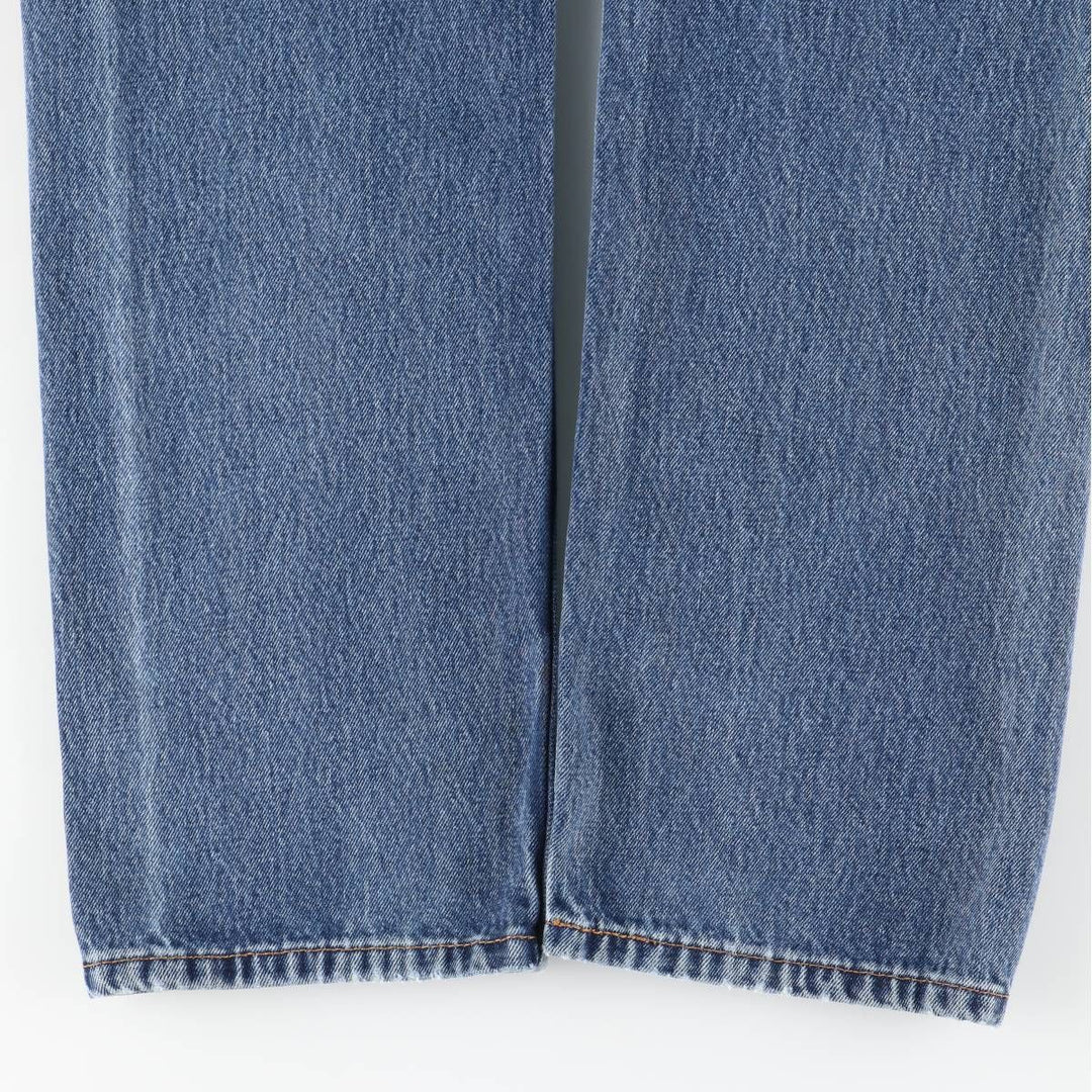 Levi's 505 Tapered Denim Pants, Men's Size 34, Zipper Fly cotton blue type Vintage Second Hand