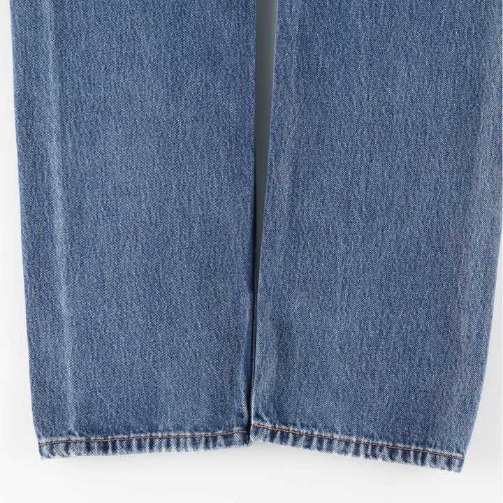 Levi's 505 Tapered Denim Pants, Men's Size 34, Zipper Fly cotton blue type Vintage Second Hand