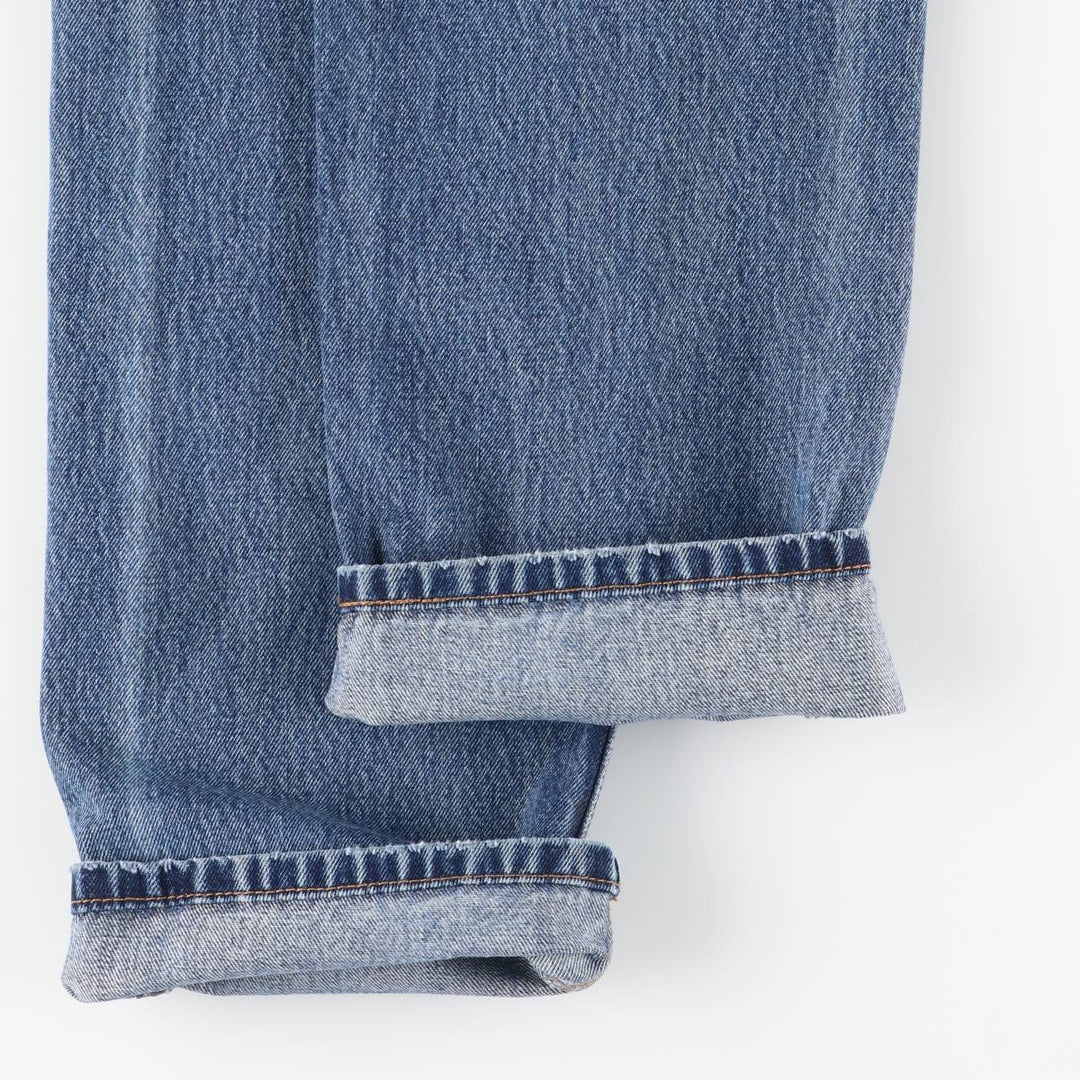 Levi's 505 Tapered Denim Pants, Men's Size 34, Zipper Fly cotton blue type Vintage Second Hand