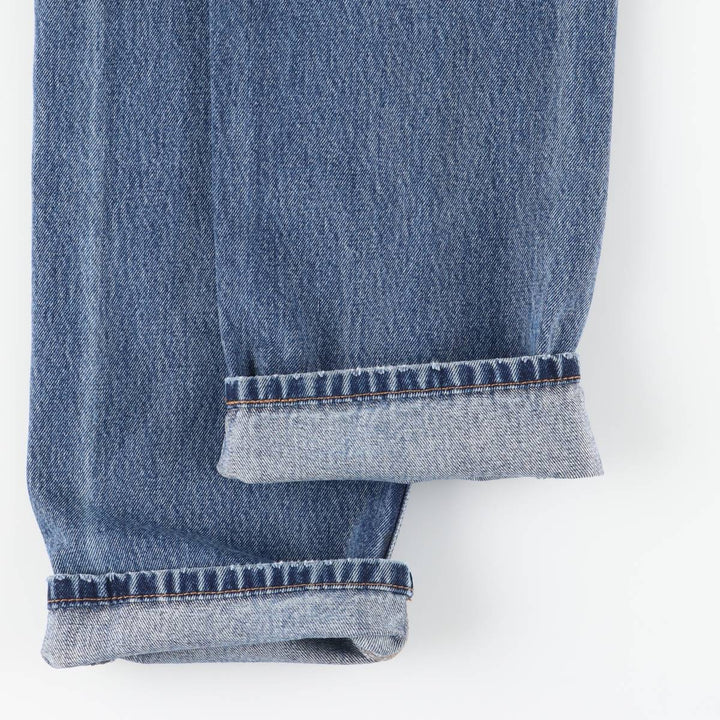 Levi's 505 Tapered Denim Pants, Men's Size 34, Zipper Fly cotton blue type Vintage Second Hand