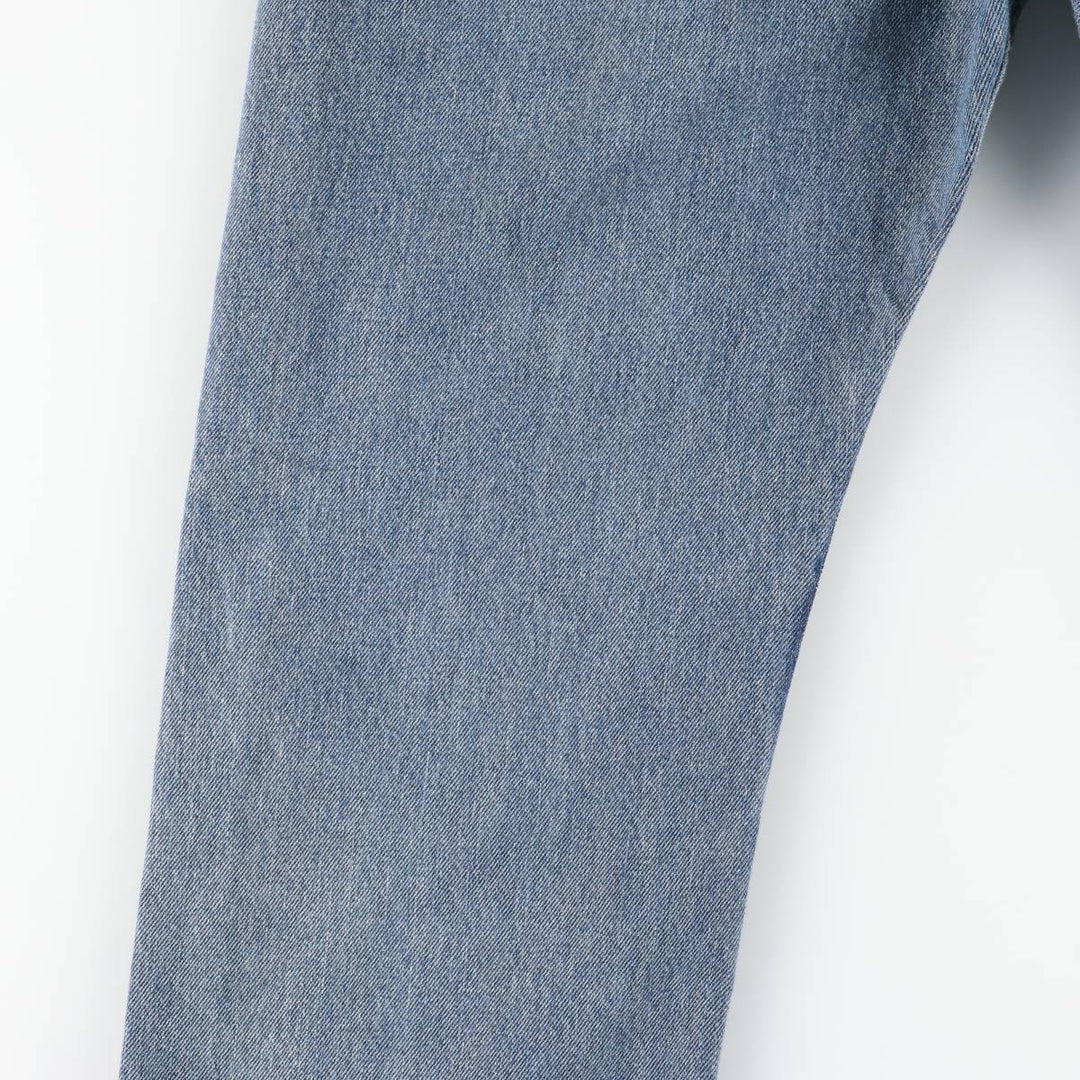 Levi's 505 tapered denim pants for men, size W34 cotton blue type Vintage Second Hand