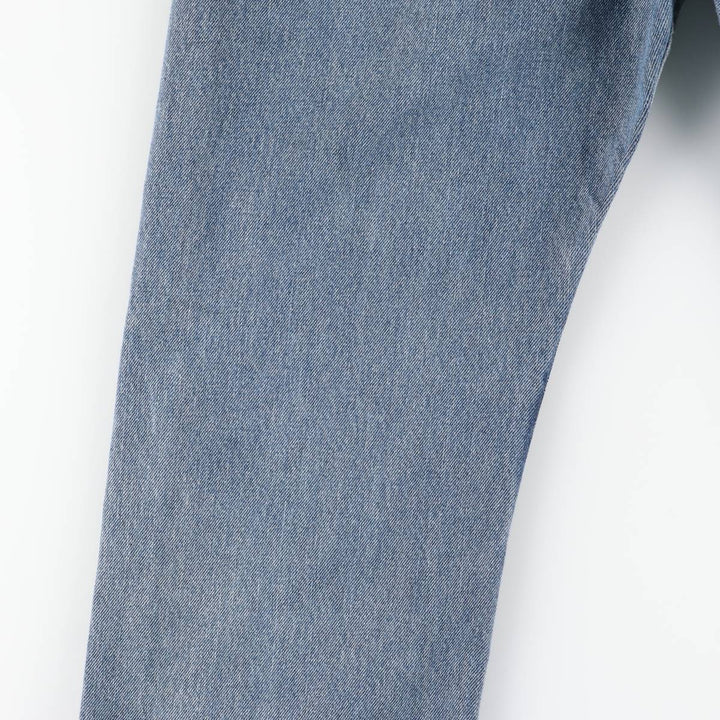 Levi's 505 tapered denim pants for men, size W34 cotton blue type Vintage Second Hand