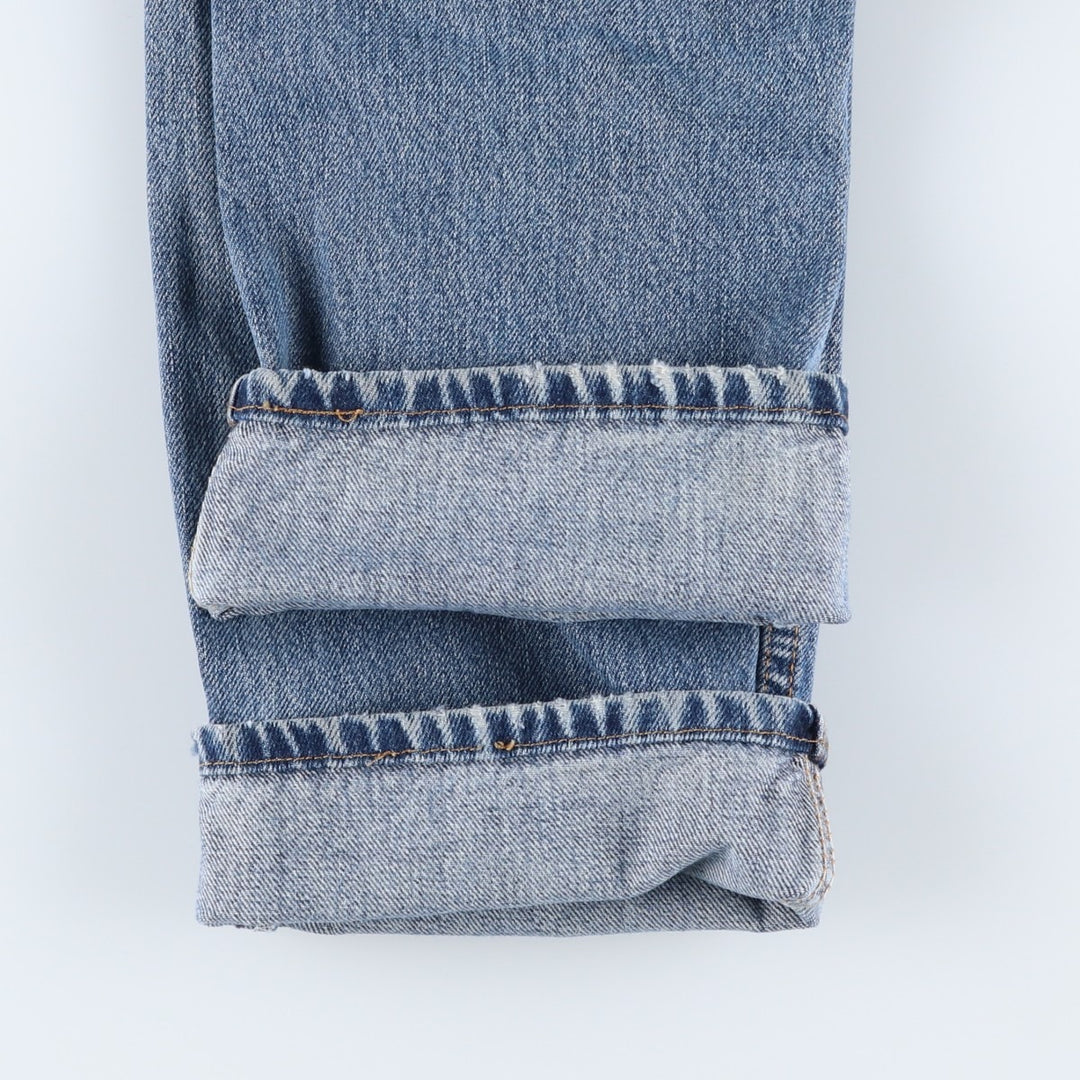 Levi's 505 REGULAR FIT tapered denim pants for men, size w31 cotton blue type Vintage Second Hand