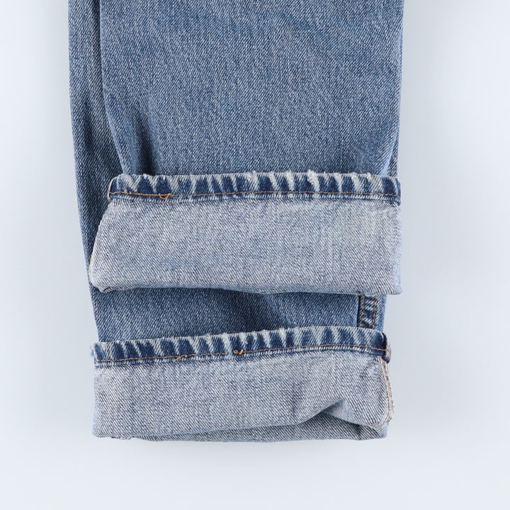 Levi's 505 REGULAR FIT tapered denim pants for men, size w31 cotton blue type Vintage Second Hand