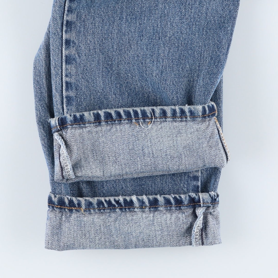Levi's 505 REGULAR FIT tapered denim pants for men, size w31 cotton blue type Vintage Second Hand