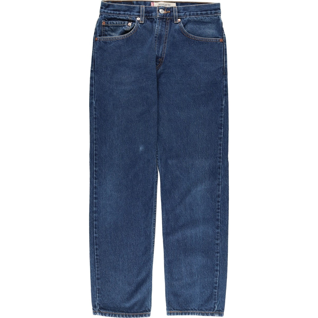 Levi's 505 Regular Fit Tapered Denim Pants, Men's, Size W30 cotton navy blue type Vintage Second Hand