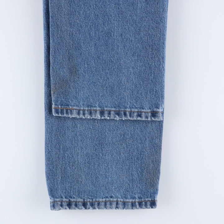Levi's 505 tapered denim pants for men, size W34 cotton blue type Vintage Second Hand
