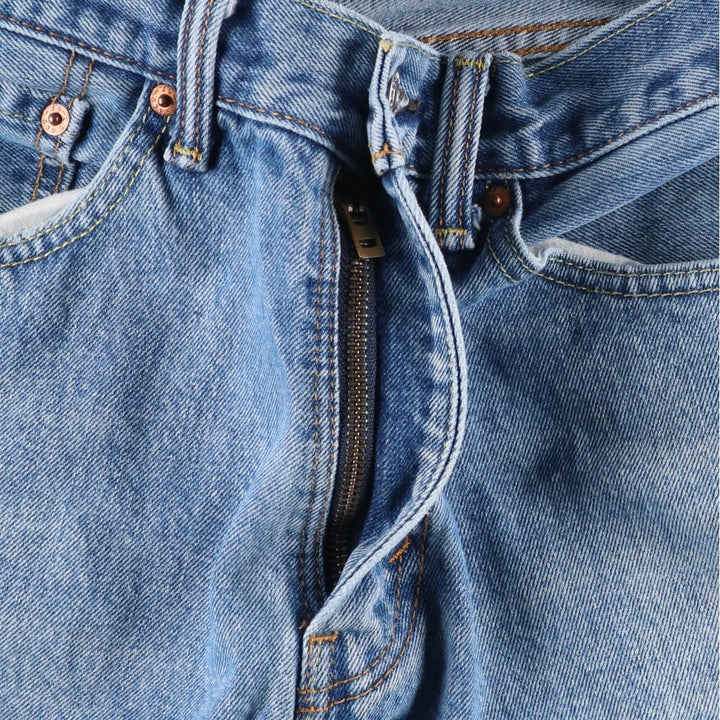 Levi's 505 tapered denim pants for men, size W33 unclear blue type Vintage Second Hand