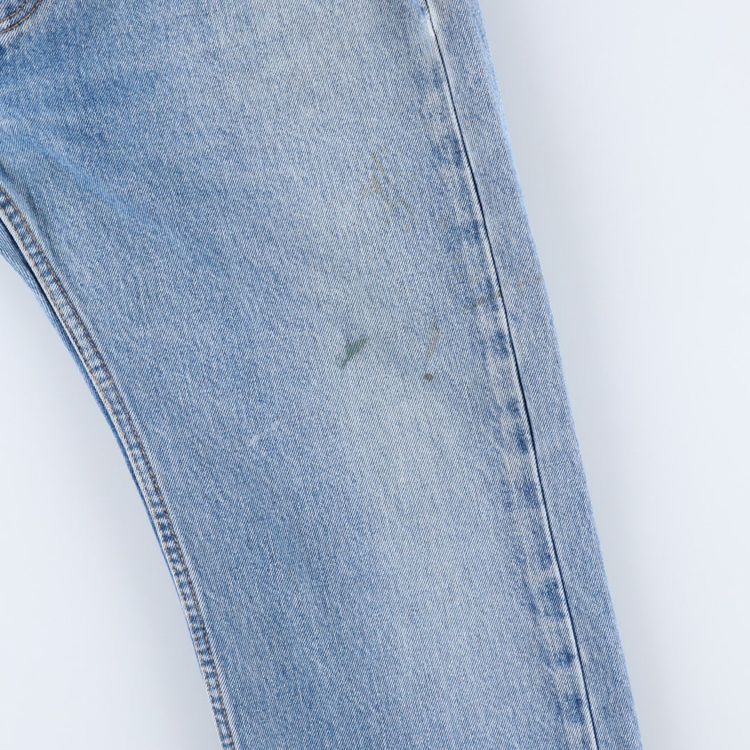 Levi's 505 tapered denim pants for men, size W33 unclear blue type Vintage Second Hand