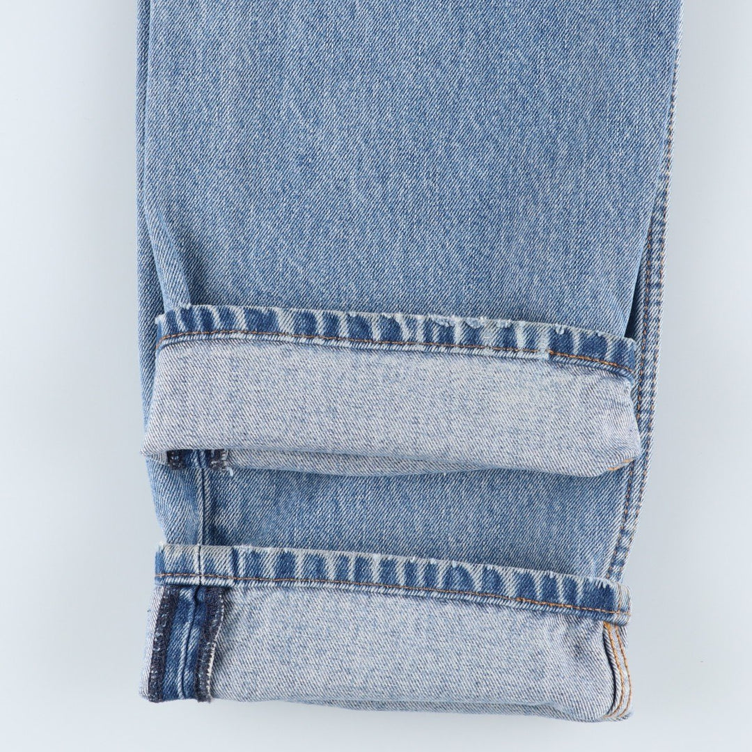 Levi's 505 tapered denim pants for men, size W33 unclear blue type Vintage Second Hand