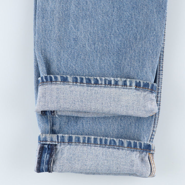 Levi's 505 tapered denim pants for men, size W33 unclear blue type Vintage Second Hand