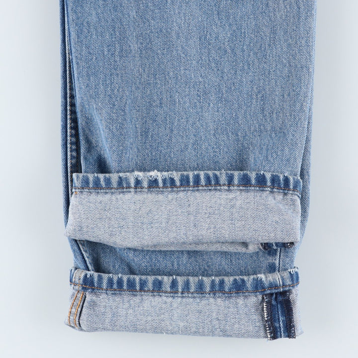Levi's 505 tapered denim pants for men, size W33 unclear blue type Vintage Second Hand