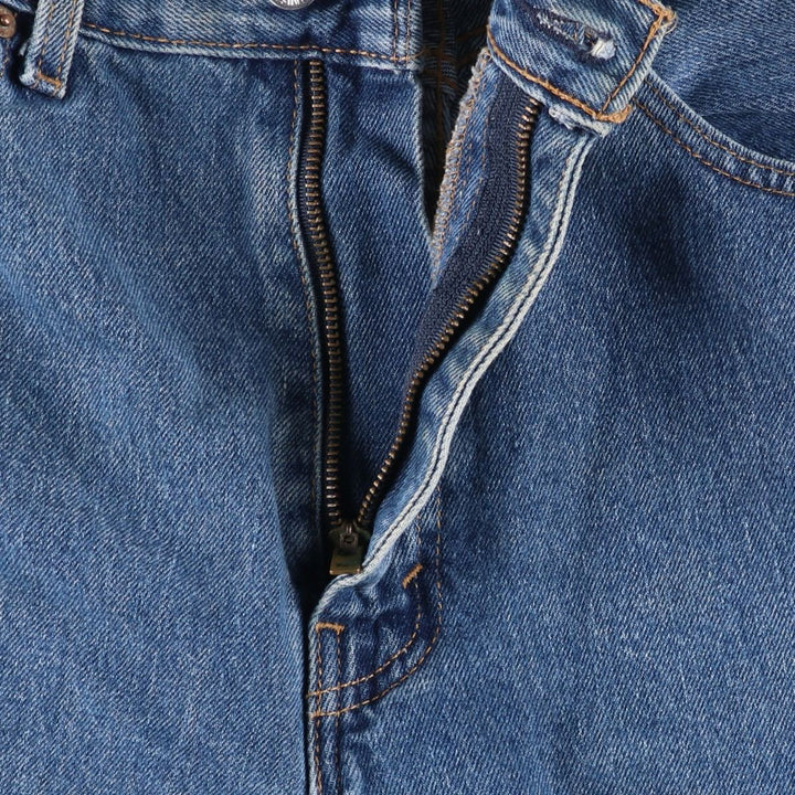 Levi's 505 tapered denim pants for men, size w37 cotton blue type Vintage Second Hand