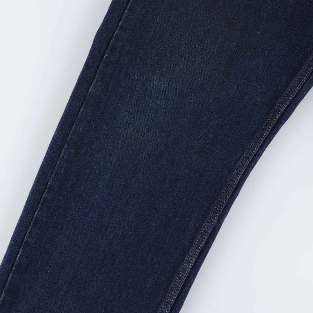 Dark navy Levi's 505 tapered denim pants for men, size W37 cotton blue type Vintage Second Hand