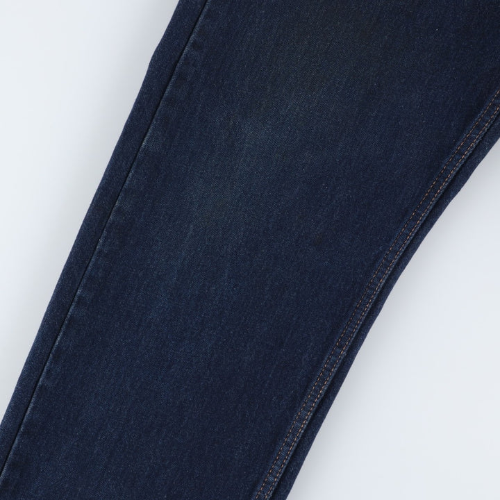 Dark navy Levi's 505 tapered denim pants for men, size W37 cotton blue type Vintage Second Hand