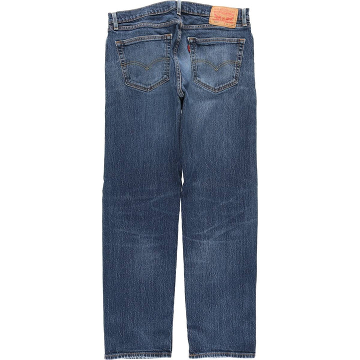 Levi's 505 tapered denim pants for men, size w37 unclear blue type Vintage Second Hand