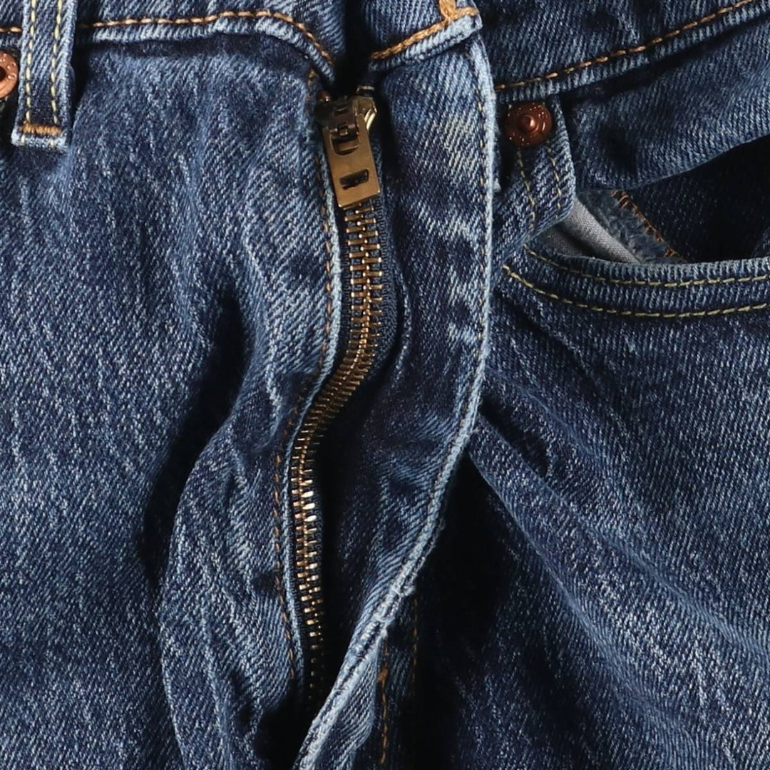 Levi's 505 tapered denim pants for men, size w37 unclear blue type Vintage Second Hand