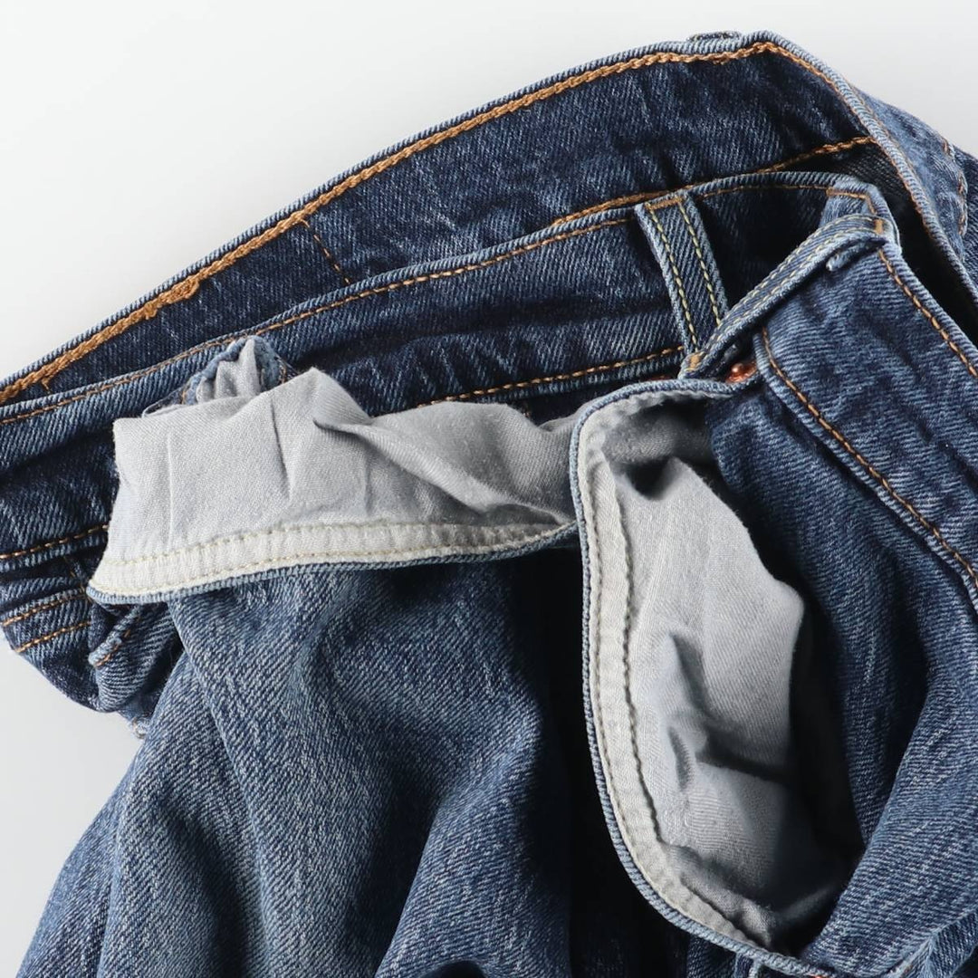 Levi's 505 tapered denim pants for men, size w37 unclear blue type Vintage Second Hand