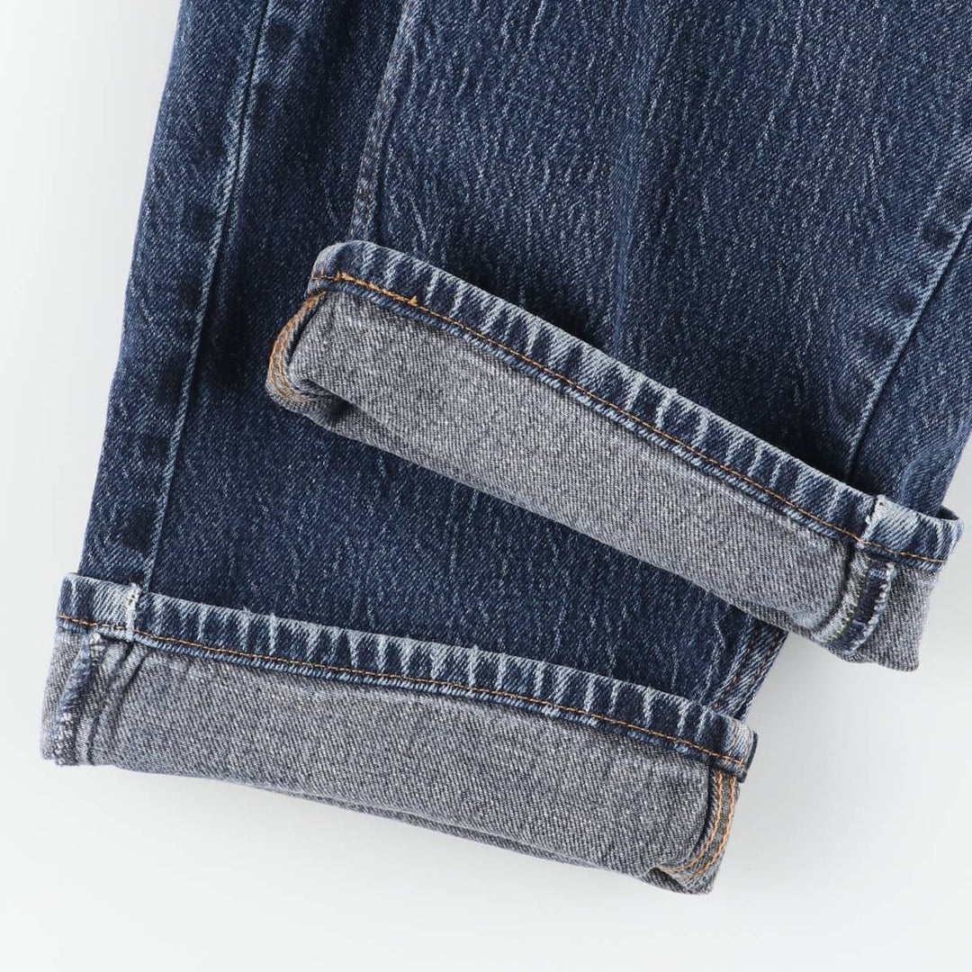 Levi's 505 tapered denim pants for men, size w37 unclear blue type Vintage Second Hand
