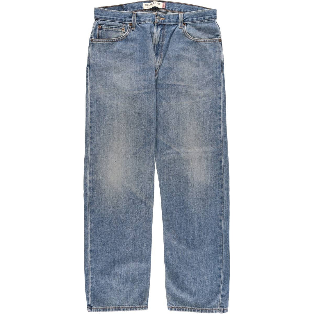 Levi's 505 Regular Fit Tapered Denim Pants, Men's Size W37 (approx.), Vintage cotton blue type Vintage Second Hand