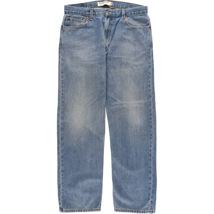 Levi's 505 Regular Fit Tapered Denim Pants, Men's Size W37 (approx.), Vintage cotton blue type Vintage Second Hand