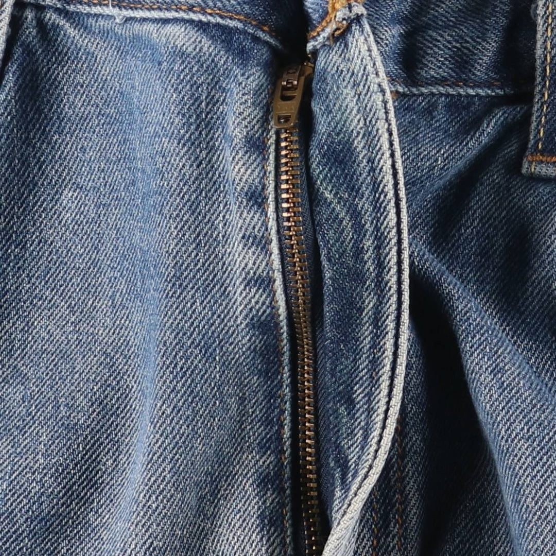 Levi's 505 Regular Fit Tapered Denim Pants, Men's Size W37 (approx.), Vintage cotton blue type Vintage Second Hand