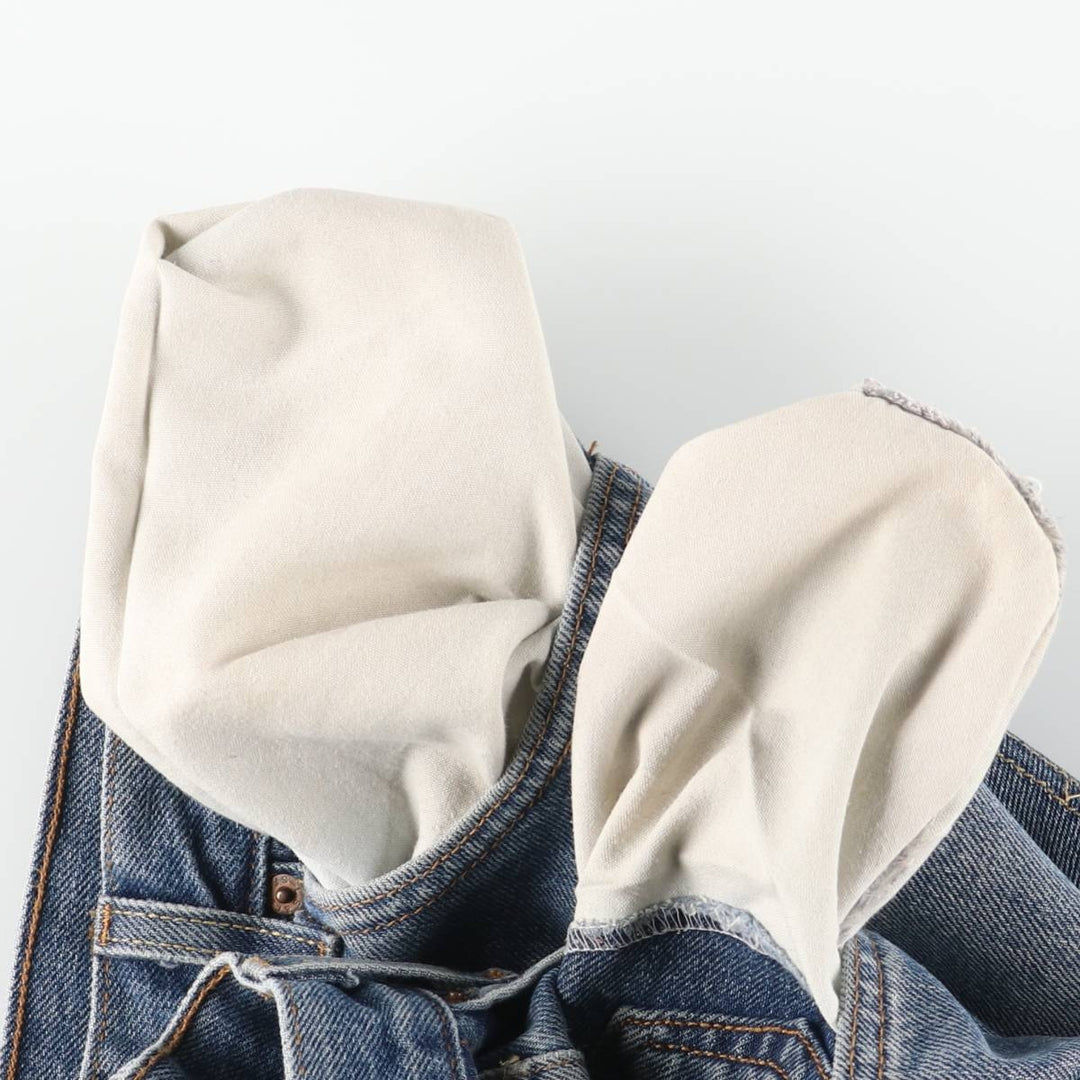 Levi's 505 Regular Fit Tapered Denim Pants, Men's Size W37 (approx.), Vintage cotton blue type Vintage Second Hand