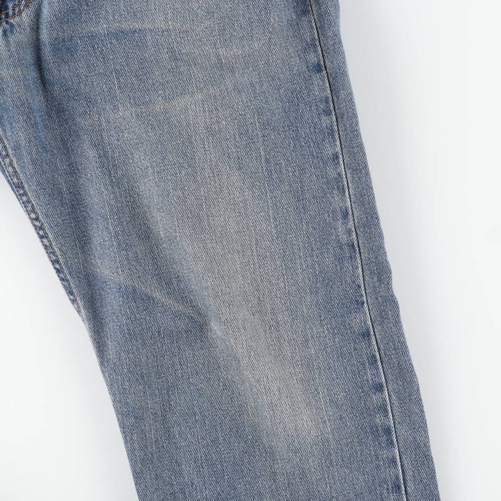 Levi's 505 Regular Fit Tapered Denim Pants, Men's Size W37 (approx.), Vintage cotton blue type Vintage Second Hand
