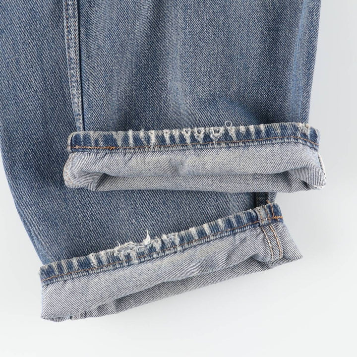 Levi's 505 Regular Fit Tapered Denim Pants, Men's Size W37 (approx.), Vintage cotton blue type Vintage Second Hand