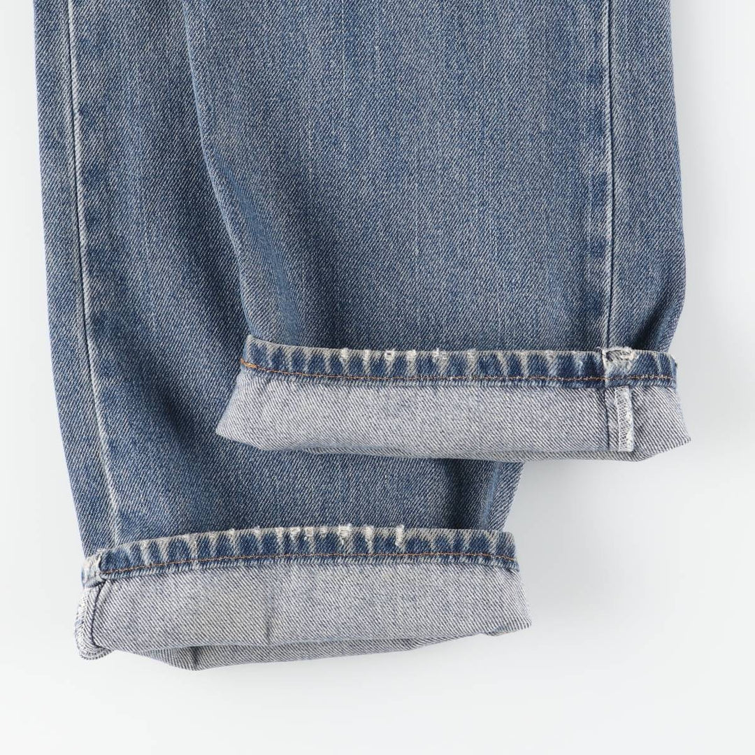 Levi's 505 Regular Fit Tapered Denim Pants, Men's Size W37 (approx.), Vintage cotton blue type Vintage Second Hand