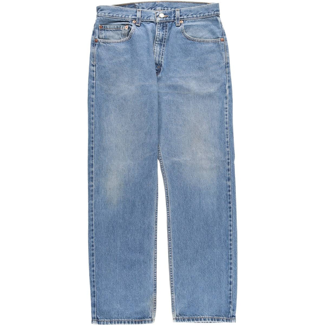 Levi's 505 Regular Fit Tapered Denim Pants, Men's Size W34 (approx.), Vintage cotton blue type Vintage Second Hand