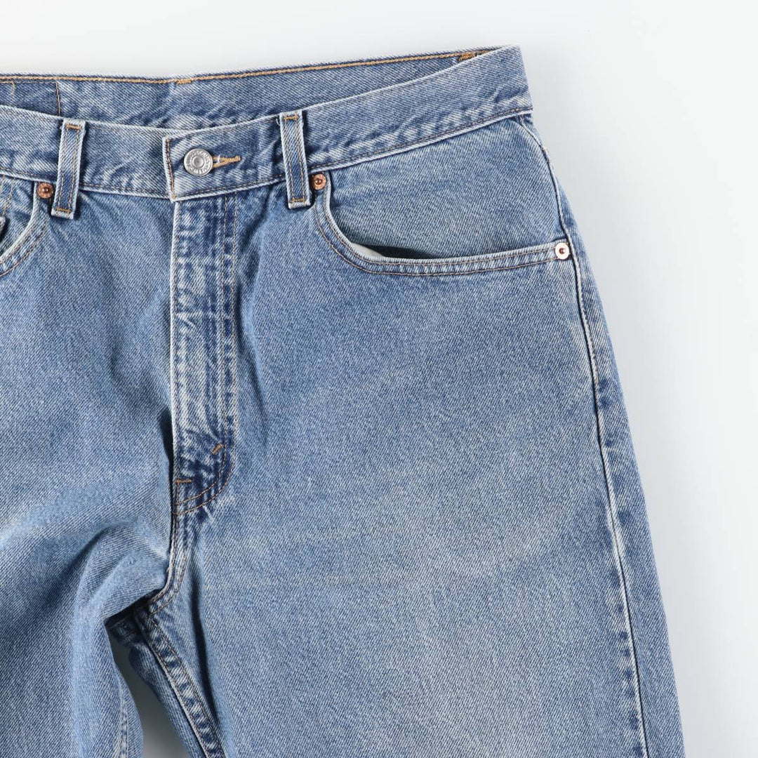 Levi's 505 Regular Fit Tapered Denim Pants, Men's Size W34 (approx.), Vintage cotton blue type Vintage Second Hand