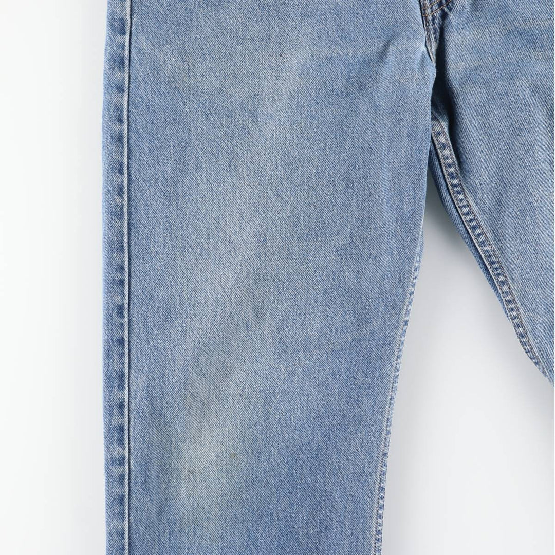 Levi's 505 Regular Fit Tapered Denim Pants, Men's Size W34 (approx.), Vintage cotton blue type Vintage Second Hand