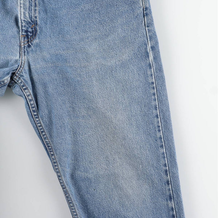Levi's 505 Regular Fit Tapered Denim Pants, Men's Size W34 (approx.), Vintage cotton blue type Vintage Second Hand