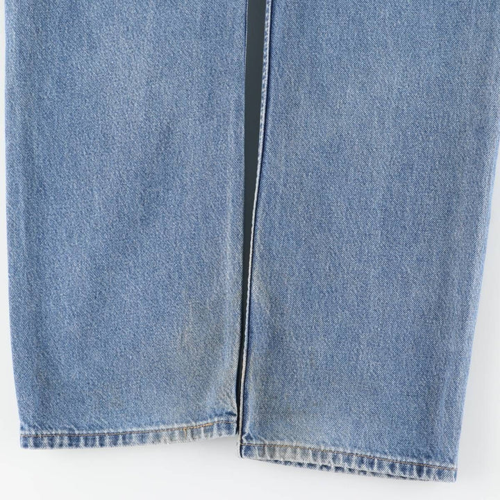 Levi's 505 Regular Fit Tapered Denim Pants, Men's Size W34 (approx.), Vintage cotton blue type Vintage Second Hand