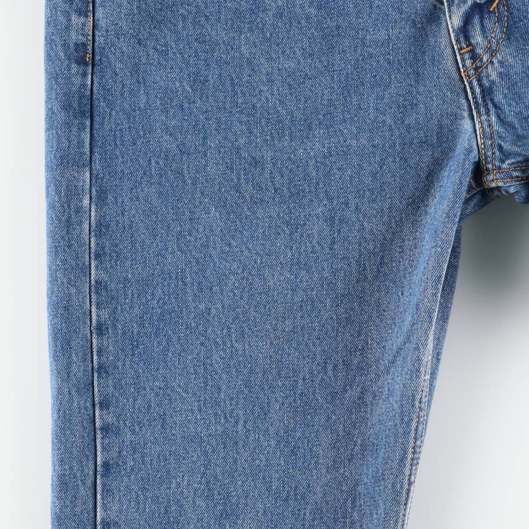 Levi's 505 tapered denim pants for men, size w37 cotton blue type Vintage Second Hand