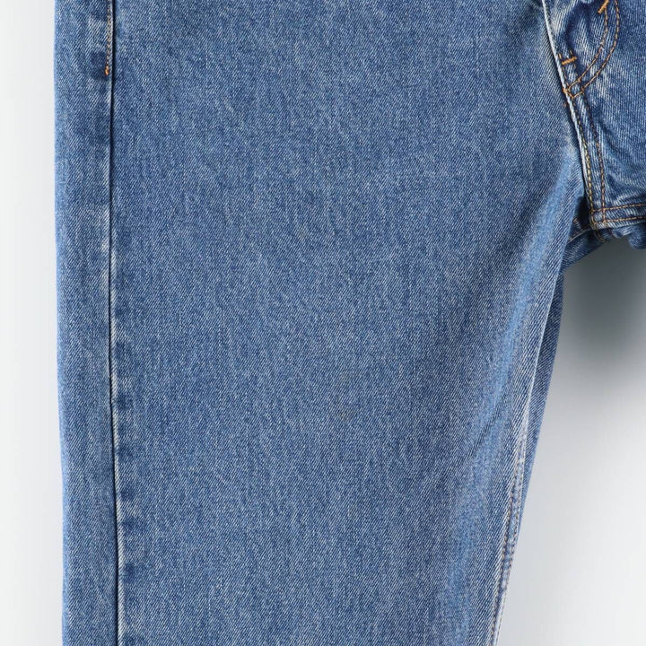Levi's 505 tapered denim pants for men, size w37 cotton blue type Vintage Second Hand