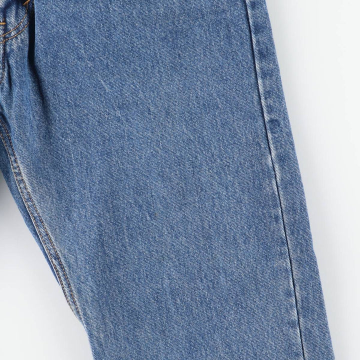 Levi's 505 tapered denim pants for men, size w37 cotton blue type Vintage Second Hand