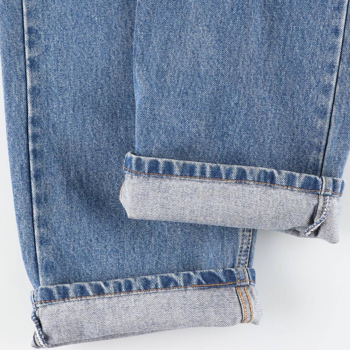Levi's 505 tapered denim pants for men, size w37 cotton blue type Vintage Second Hand