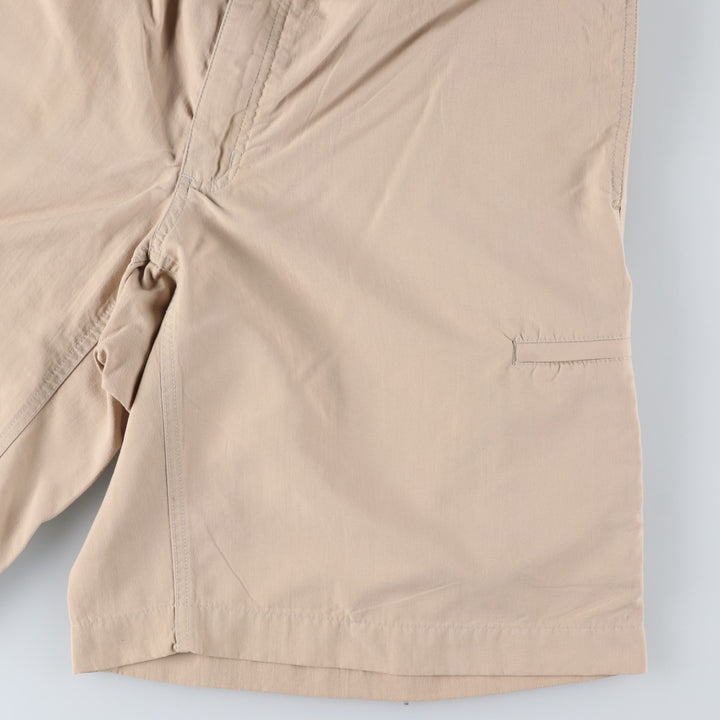 2000'S Patagonia 57311SP01 Nylon Shorts (Men's Size M) Nylon Beige type Vintage Second Hand