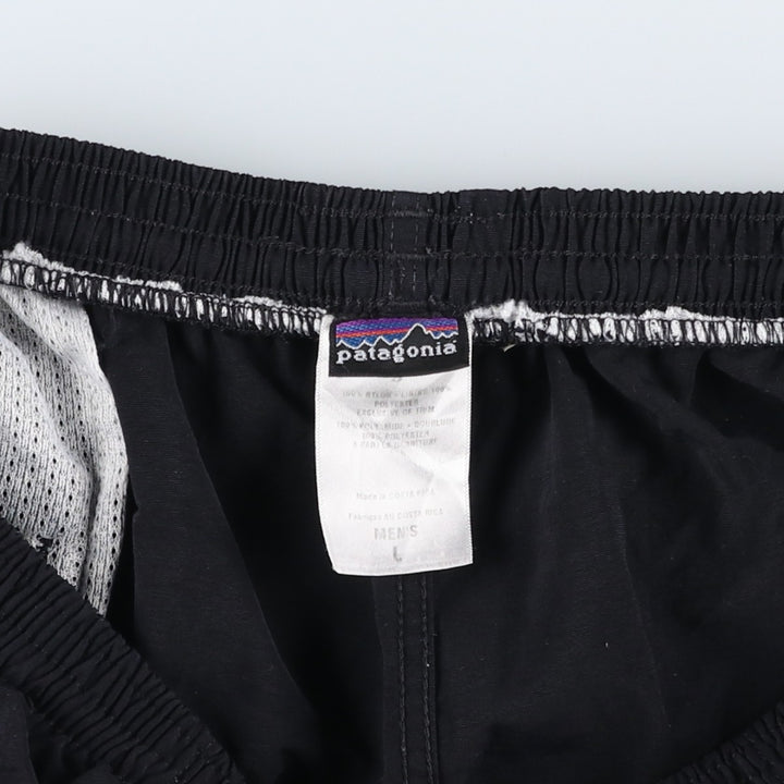 2000'S Patagonia 57017S8 Swim Shorts (Men's Size L) Nylon black type Vintage Second Hand