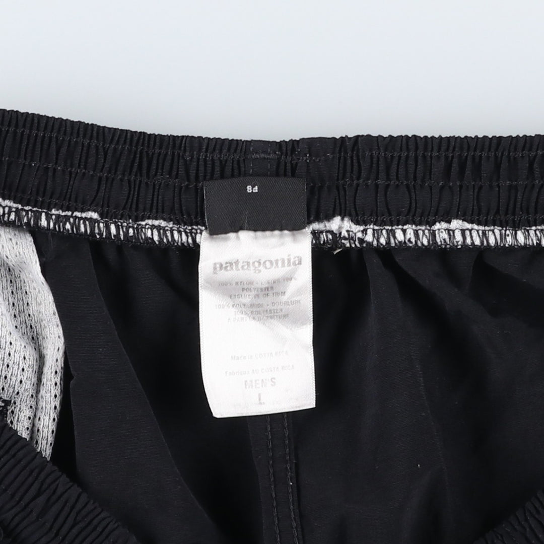 2000'S Patagonia 57017S8 Swim Shorts (Men's Size L) Nylon black type Vintage Second Hand