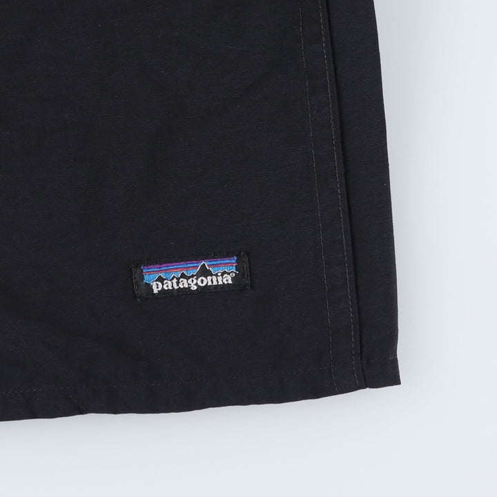 2000'S Patagonia 57017S8 Swim Shorts (Men's Size L) Nylon black type Vintage Second Hand