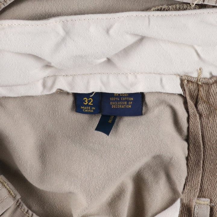 Ralph Lauren POLO RALPH LAUREN CLASSIC FIT Cargo Shorts (Men's size W32 equivalent) cotton Beige type Vintage Second Hand